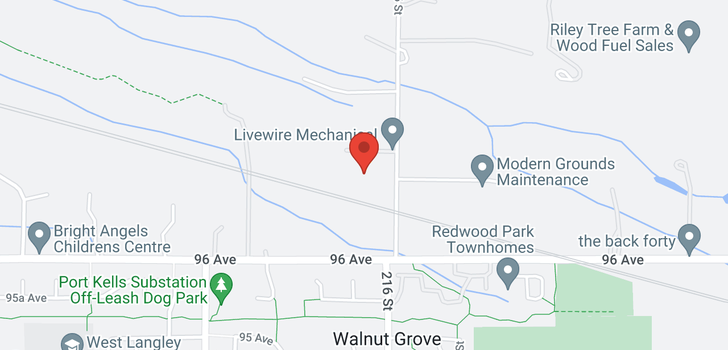 map of 9729 216TH STREET